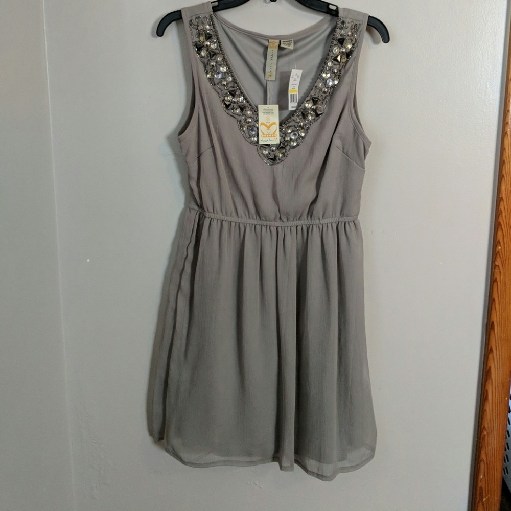 Short Gray Dress